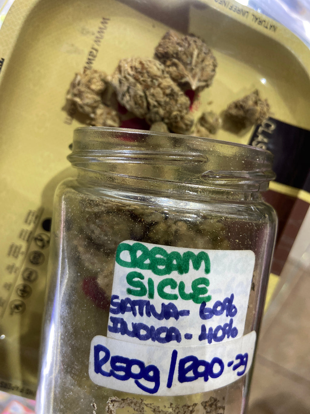 2g Cream slice (INDOOR GRADE)