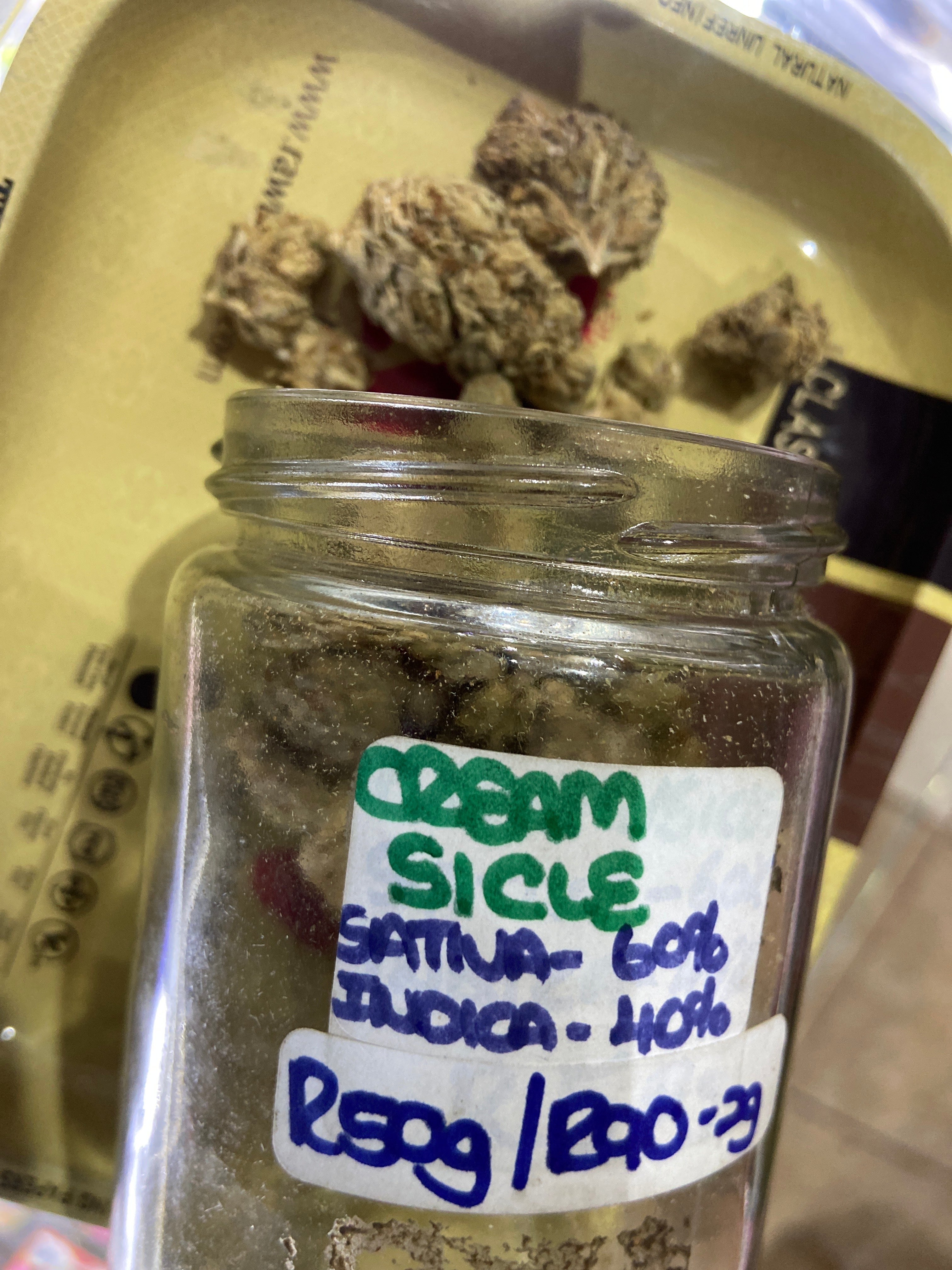 2g Cream slice (INDOOR GRADE)